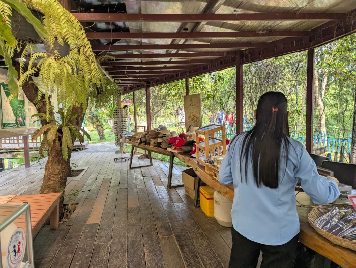 The Market Right Inside The Entrance To Angkor Botanical Garden