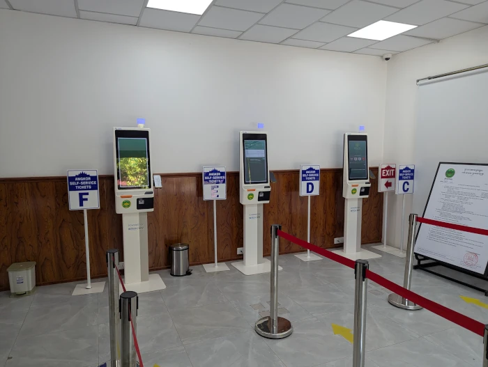 Angkor Wat ticket machines