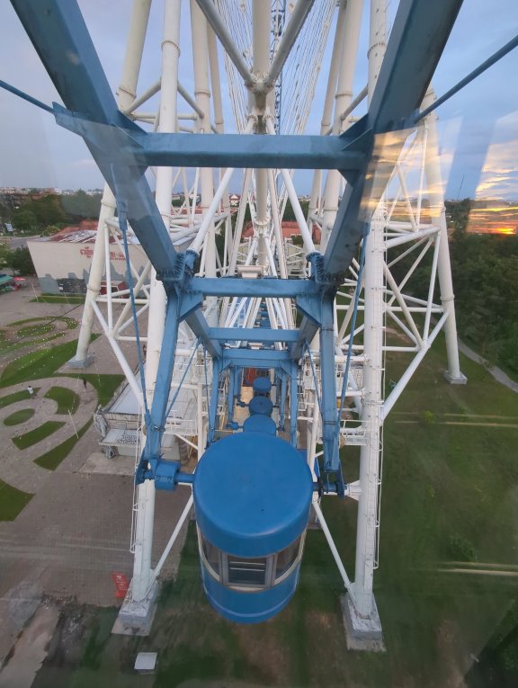 Air-Conditioned Gondalas Are Safety Rigged To Only Open By Attendant Assistance